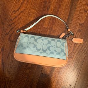 Blue Coach Mini Purse
